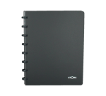 Carnet d'adresses Atoma A5 ligné 54 feuilles 90g PP assorti