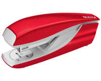 Agrafeuse Leitz NeXXt WOW métal 30 feuilles rouge