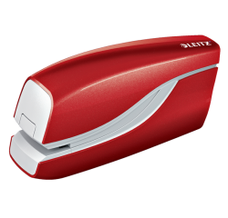 Agrafeuse électrique Leitz NeXXt WOW sans contact 10 feuilles rouge