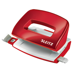 Perforateur Leitz NeXXt WOW Mini 10 feuilles rouge