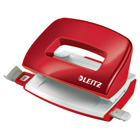 Perforateur Leitz NeXXt WOW Mini 10 feuilles rouge