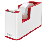 Plakbandhouder Leitz WOW wit/rood