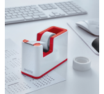 Plakbandhouder Leitz WOW wit/rood