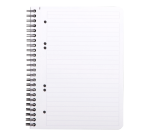 Cahier Rhodia Greenbook A5 ligné 6 trous 180 pages 90 g noir