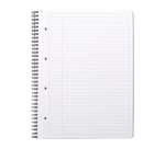 Cahier Rhodia Greenbook A4+ ligné 4 trous 180 pages 90 g noir
