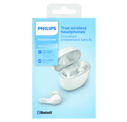 Ecouteurs Philips In-ear TWS TAT2206 blanc