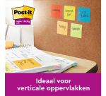 Bloc-mémos 3M Post-it 4645 Super Sticky 101x152mm ligné rose