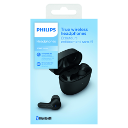 Philips TAT2206BK - True Wireless-Kopfhörer mit Mikrofon