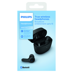 Philips TAT2206BK - true wireless earphones with mic