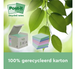 Bloc-mémos 3M post-it 622 RSS3COL 47,6x47,6mm assorti 3 pièces