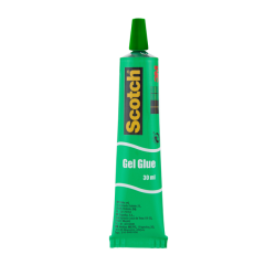 Lijm Scotch gel 30ml display 24stuks
