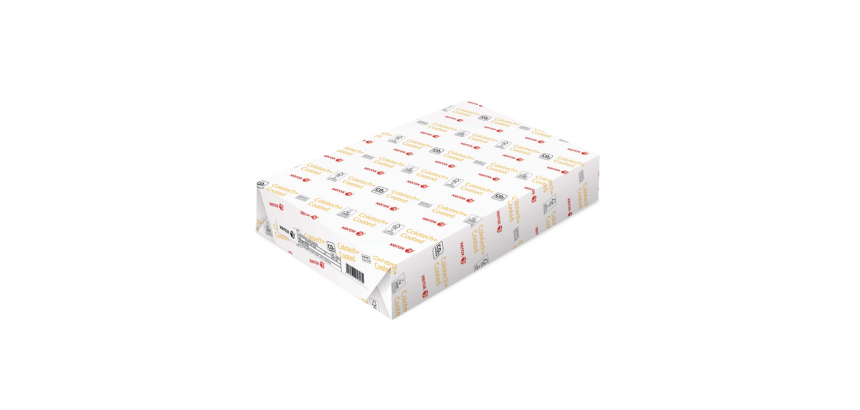 Riem laserpapier Xerox Colotech+ silk coated A4 130gr wit - 500vel