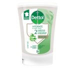 Dettol Hydrating Aloe Vera Antibacterial Hand Soap 250ml No-Touch Refill