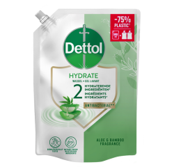 Handzeep Dettol Hydrating Aloe Vera antibacterieël 500ml refill