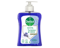 Savon mains Dettol Relaxing Lavande antibactérien 250ml