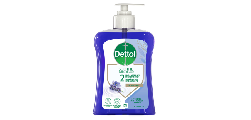 Dettol Relaxing Lavender Antibacterial Hand Soap 250ml