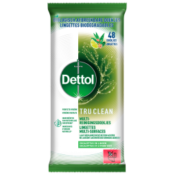 Lingettes multi-surfaces Dettol TC Eucalyptus & Citron 48 pièces