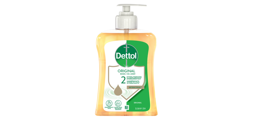 Savon mains Dettol Original antibactérien 250ml