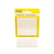 EN_Bloc de notas adhesivas quita y pon post-it 600 transparente 73x73 mm con 36 hojas