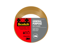 Verpakkingstape Scotch 4501B66 48mmx66m bruin