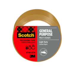 Ruban d'emballage Scotch 4501B66 66mx48mm brun