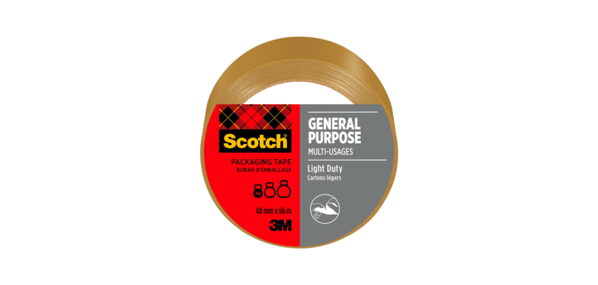 Ruban d'emballage Scotch 4501B66 66mx48mm brun