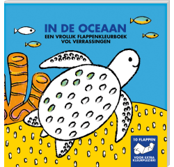 Kleurboek met flappen Interstat In de oceaan