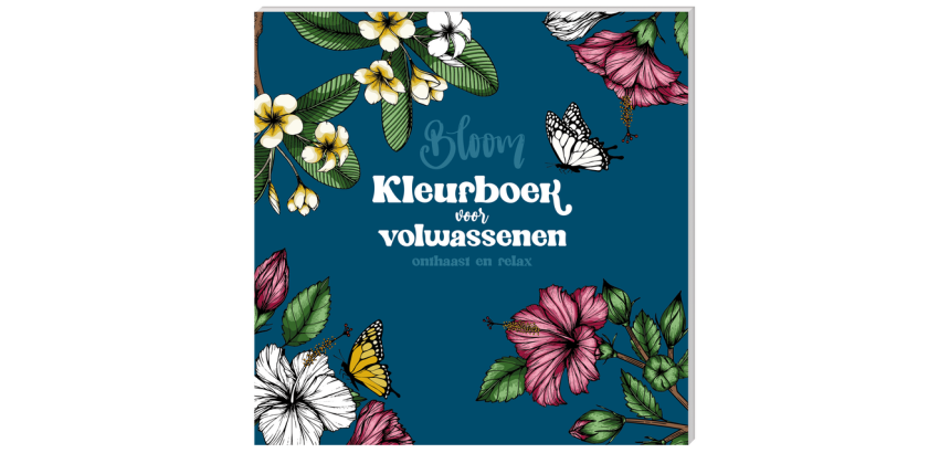Album de coloriage pour adultes Interstat Bloom