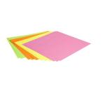 Origami Clairefontaine Neon 20x20cm set 100 sheets 80g assorted