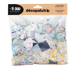 Papier créa Décopatch 3x3cm set 11.000 pièces assorti