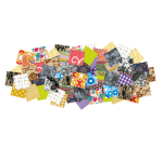 Créa paper Décopatch 3x3cm set 11,000 assorted pieces