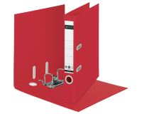 Classeur à levier Leitz 180° Recycle A4 55mm carton rouge