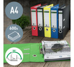 Classeur à levier Leitz 180° Recycle A4 80mm carton vert