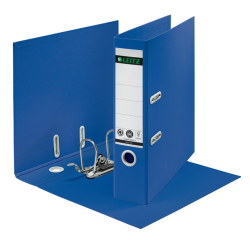 Ordner Leitz 180° Recycle 80 mm karton A4 blauw