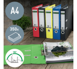 Classeur à levier Leitz 180° Recycle A4 55mm carton bleu