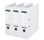 Classeur à levier Leitz 180° 1010 A4 80mm blanc 3 pièces