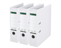 Ordner Leitz 180° 1010 A4 80mm 3 stuks wit