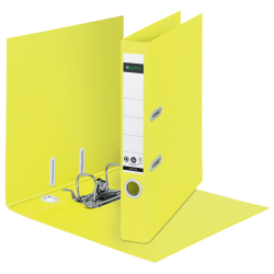 Classeur à levier Leitz 180° Recycle A4 55mm carton jaune