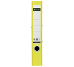 Ordner Leitz 180° Recycle 55 mm karton A4 geel