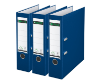 Ordner Leitz 180° 1010 A4 80 mm 3 stuks blauw