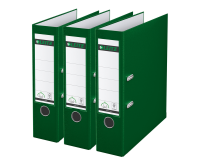 Ordner Leitz 180° 1010 A4 80 mm 3 stuks groen