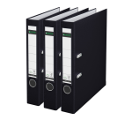 Leitz 180° Lever Arch File 1015 A4 55mm 3 pieces black