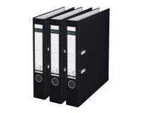 Ordner Leitz 180° 1015 A4 55 mm 3 stuks zwart