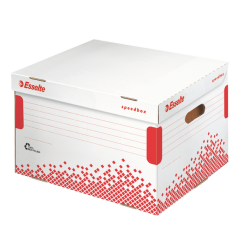 Opberg- en transportdoos Esselte Speedbox 392x301x334mm wit