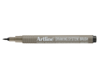 Fineliner Artline technisch brush zwart