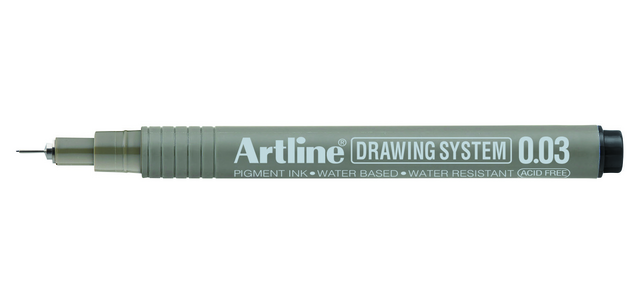 Artline Fineliner technical 0.03mm black