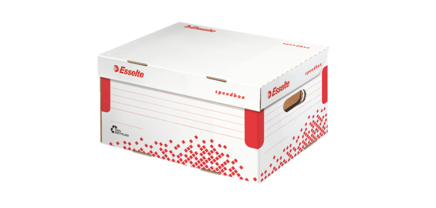 Conteneur Esselte Speedbox 355x193x252mm blanc
