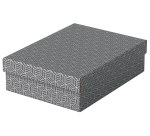 Aufbewahrungs-/Geschenkbox Esselte Home Medium 265x100x260mm grau 3 Stück