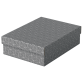 Boîte de rangement / cadeau Esselte Home Medium 265x100x260mm gris 3 pièces