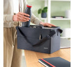 Sac de rangement Leitz tissu 200x210x355mm gris